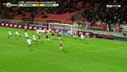 Joseph Lopy Goal HD - Lorient 1 - 1 Clermont - 19.01.2018 (Full Replay)
