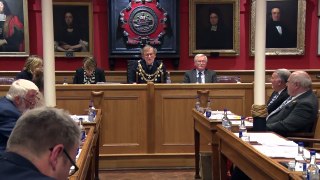 Council Meeting the Mayor thought he was at BBC 1.. Bargain hunt.. auction.