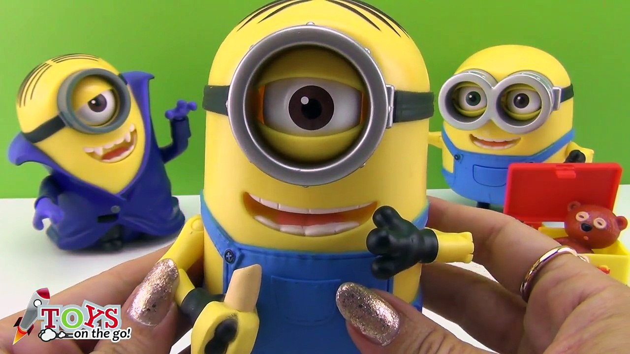 Minions 4 figuras Deluxe Poseable Deluxe Action Figures - Juguetes de Los Minions