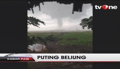 Angin Puting Beliung Terjang Pangandaran, 1 Orang Tewas