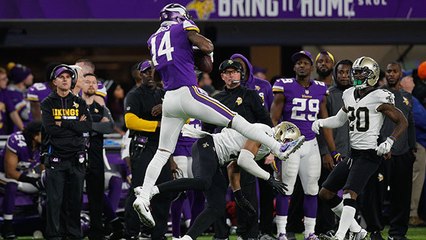Vikings announcer Paul Allen: Diggs' TD vs. Saints 'will forever send chills up and down my spine'