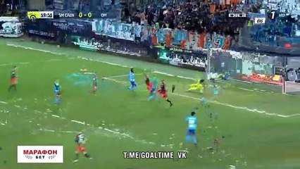CAEN 0-2 MARSEILLE Buts Dimitri Payet et Florian Thauvin