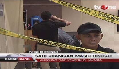 Pasca OTT Pungli di Kemenhub, Satu Ruangan Masih Disegel