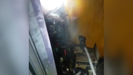 빌라 지하 물탱크실에서 불...10여 명 대피 / YTN