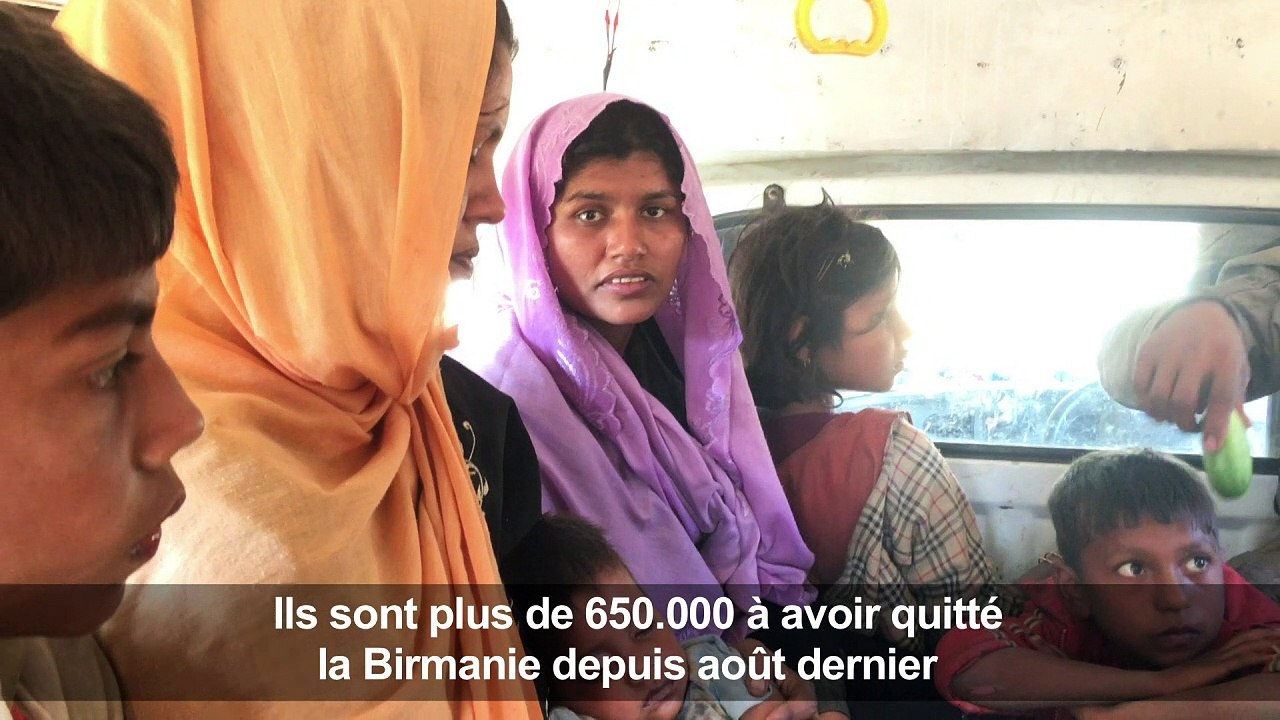 Nouvelles arrivées de réfugiés rohingyas au Bangladesh