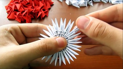3D Origami Pokeball Tutorial