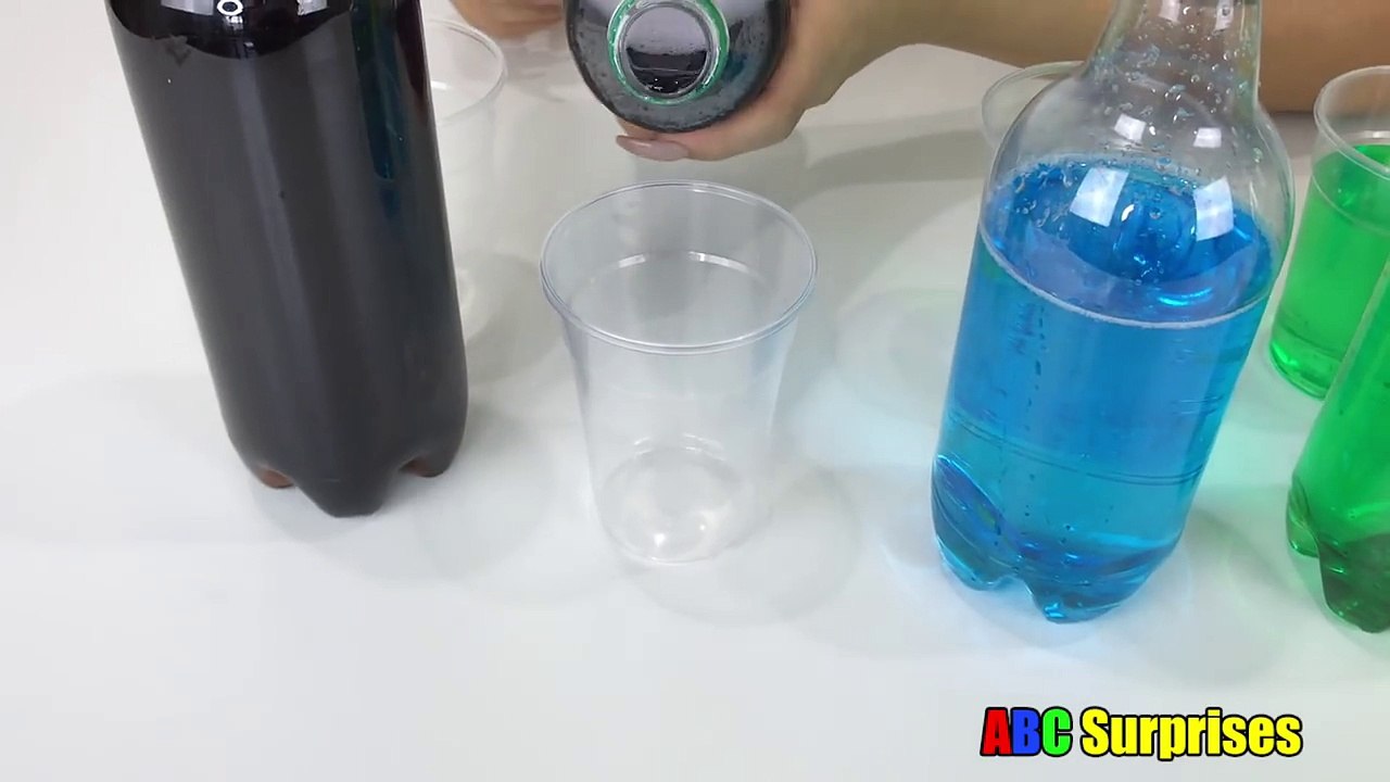 Learn Colors with Soda for Children, Toddlers and Babies with Princess T ABC Surprises Finger Family