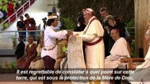 Le pape s'insurge contre les violences faites aux femmes