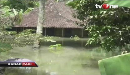 Banjir Rendam Seribu Rumah di Cilacap, Warga Dievakuasi