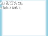 BitFenix SATA 6Gbs 03m 03m White SATA cable  SATA cables 03m