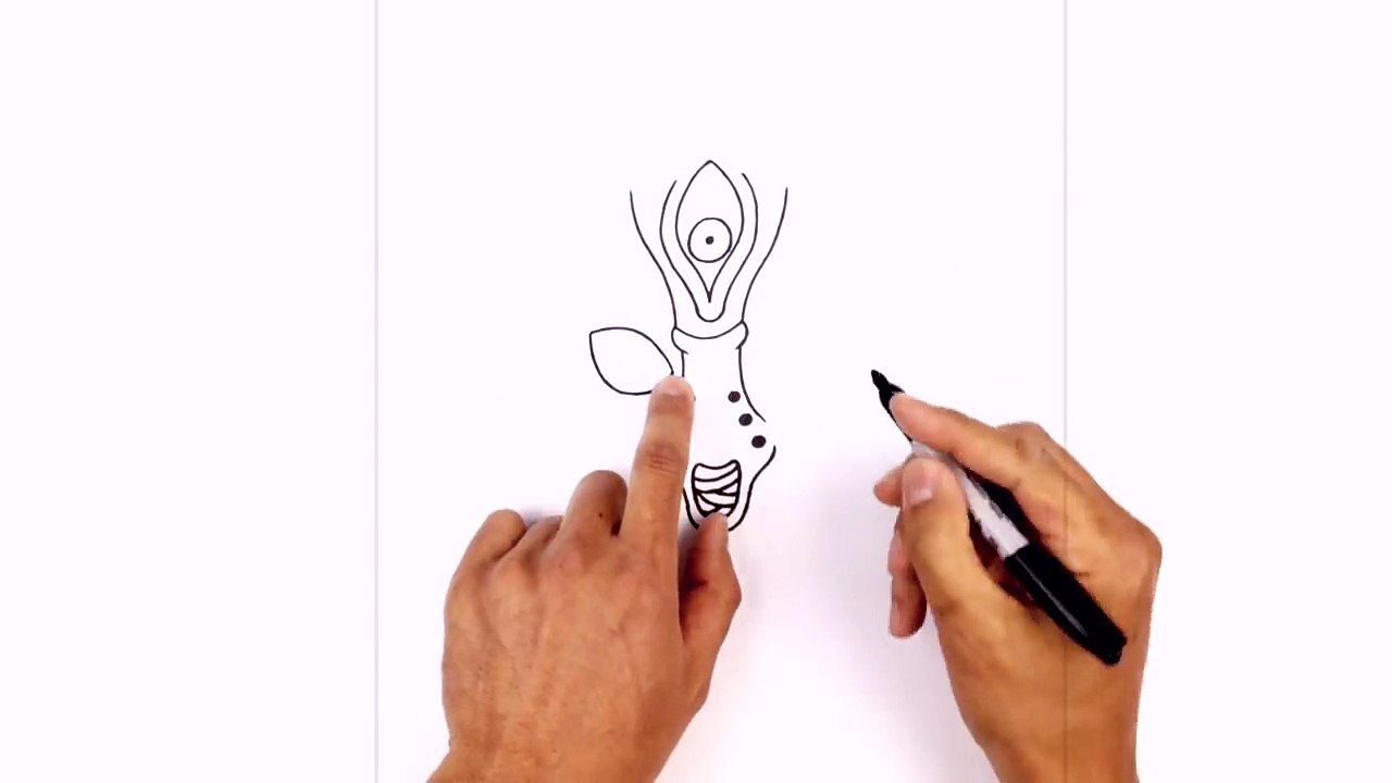 How to Draw Moon Lord | Terraria