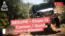 Résumé - Camion/Quad - Étape 13 (San Juan / Córdoba) - Dakar 2018