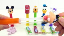 Learn Colors & Counting with Disney Mickey Mouse Clubhouse Disney Cars PEZ Candy Dispenser