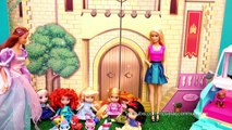 Juguetes de princesas - La reina malvada se roba los Palace Pets en la van de Barbie