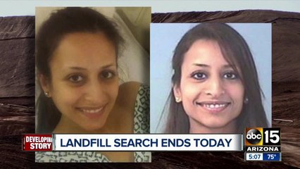 Phoenix police wrapping up landfill search for Christine Mustafa