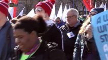 ABD'de geleneksel olarak  her yıl yapılan kürtaj karşıtı yürüyüş - WASHİNGTON