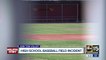 Baseball field incident at San Tan Valley high school