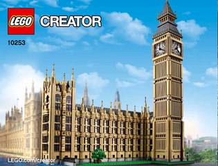 2016 Lego Creator Big Ben instructions 10253