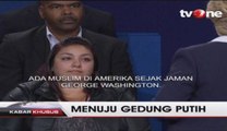 Debat Capres AS Kedua Kandidat Bicara Islamofobia