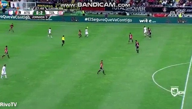 Luis Enrique Quinones Goal ~ Atlas vs Deportivo Toluca 0-2