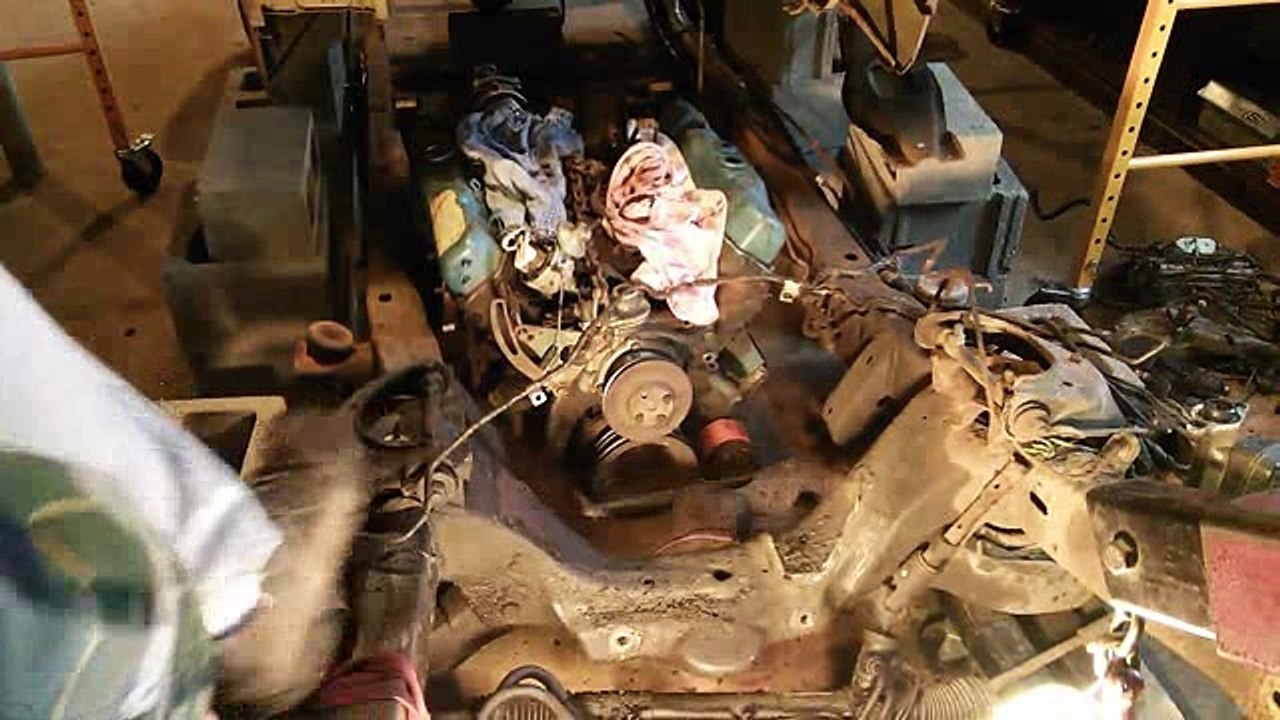 Video 3, Hot Rod 1946 Dodge Pickup Truck Project, 440 test fit