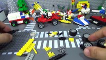 Loz sweeping car 청소차 레고 케이넥스 호환 블럭 조립기 Lego Knex block