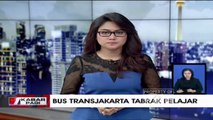 Bus Transjakarta Tabrak Pelajar SMP di Jl. Warung Buncit Raya