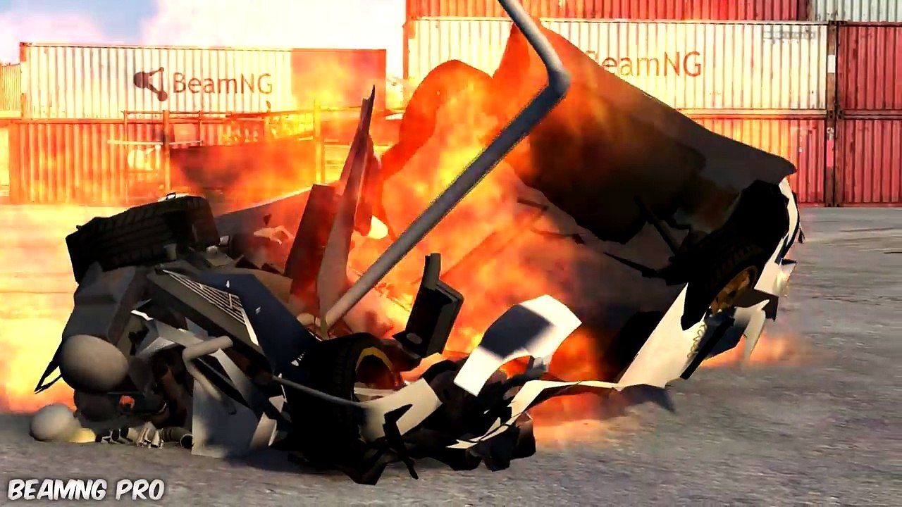 Fall On The Land - BeamNG DRIVE - HD
