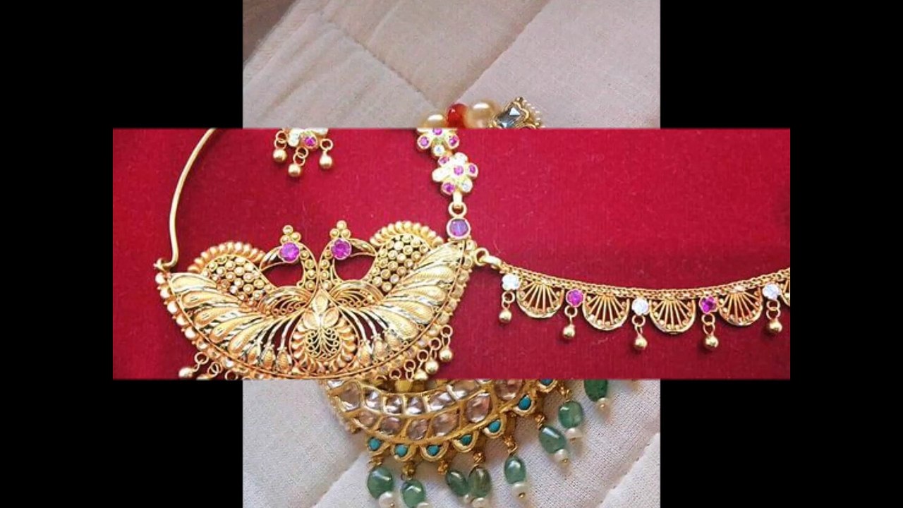 ANTIQUE NOSE RING FOR WEDDING, GOLD NOSE RING, GOLD JEWELLERY COLLECTION