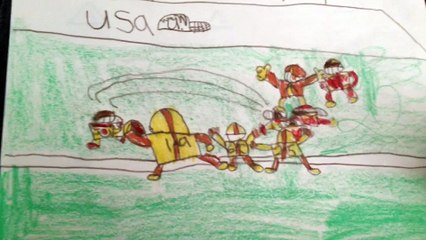 Good and Evil in a 2nd Grade Sketchbook