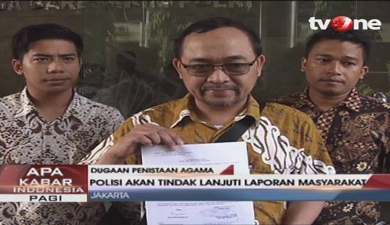 Penistaan Agama, Sejumlah Elemen Masyarakat Laporkan Ahok