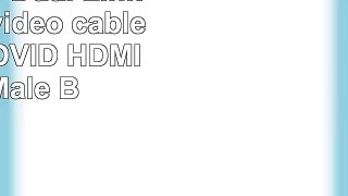V7 HDMI DVI Cable mm HDMIDVID Dual Link black 2m  video cable adapters DVID HDMI