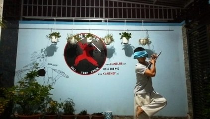 bịt mắt múa côn nhị khúc 2018. Bịt mắt đánh côn nhị khúc