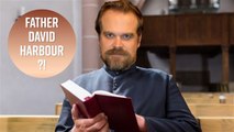 David Harbour promises to officiate a fan's wedding