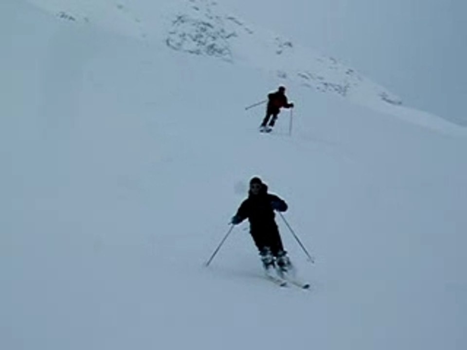 Ski de rando aux Garrets