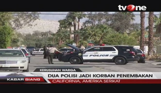 Dua Polisi Tewas Tertembak dalam Kericuhan di California