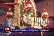 Surco: imagen del Señor de los Milagros ya se encuentra en Las Palmas