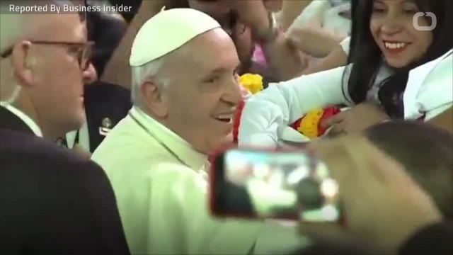 The Pope Weds Two Flight Attendants Midair