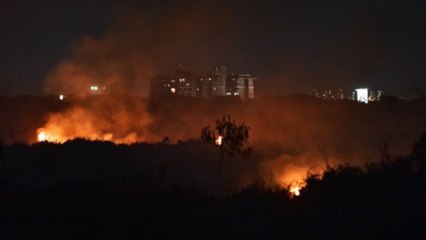 బెంగళూరు చెరువులో ఎగసిన మంటలు.. 5 వేల మంది ఆర్మీ సిబ్బంది, 7 గంటలపాటు !