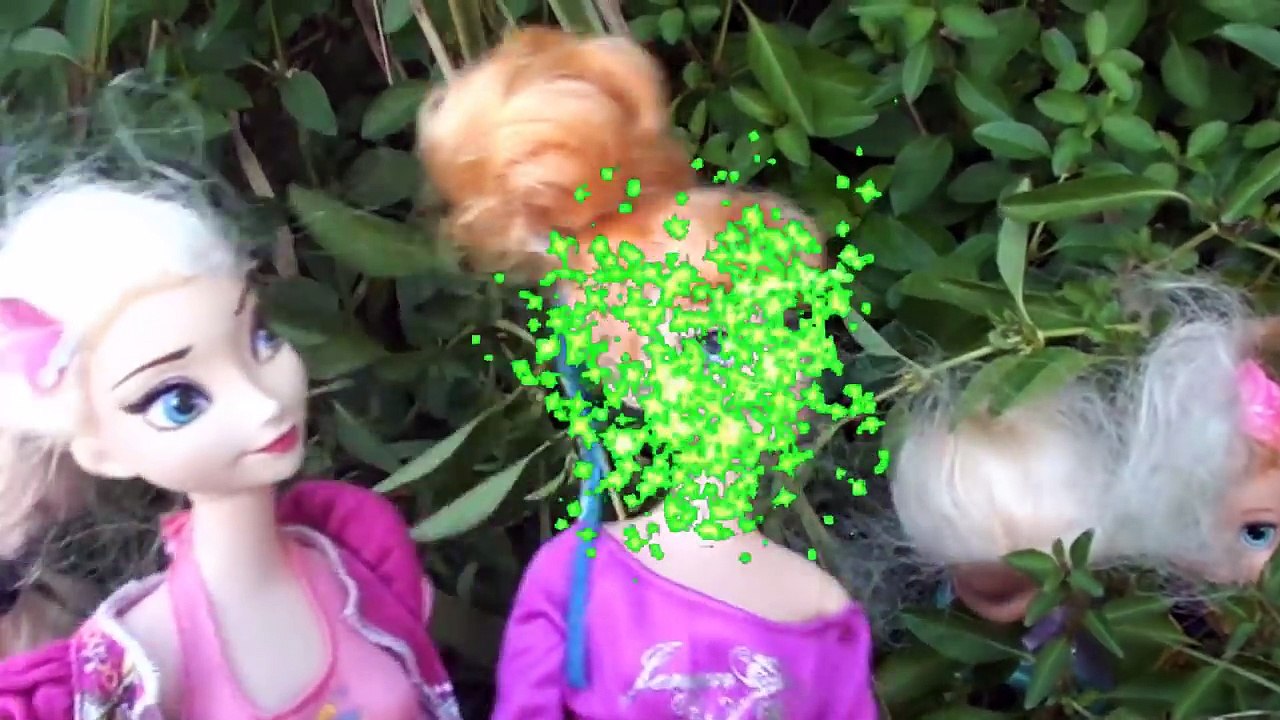 Anna and Elsa toddlers meet Mother Gothel - Stories with Dolls and Toys Elsia and Annia Show Kids