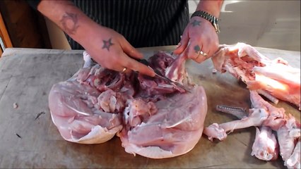 How To Debone And Roll A whole Turkey.Turkey Roll. TheScottReaProject