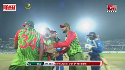 A Historical Victory of Bangladesh against Sri Lanka