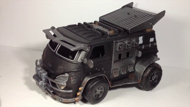 Custom Vehicle Battle Van for 1-12 Scale Action Figures 6 inch Marvel Legends Mezco Punisher