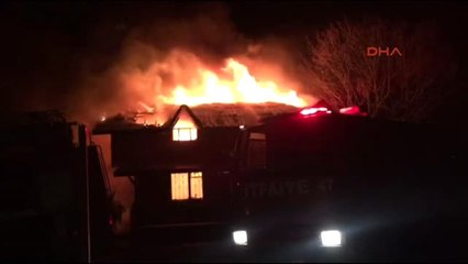 Düzce Villa Alev Alev Yandı