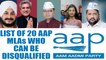 20 AAP MLAs may be disqualified for allegedly holding office of profit, here is the list