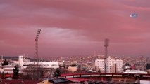 Gaziantep'te Gün Batımı Böyle Görüntülendi