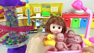 Baby Doll Orbeez bath play and Surprise eggs toys