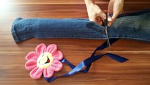 8 Creative DIY Ways HOW TO REUSE / RECYCLE OLD JEANS