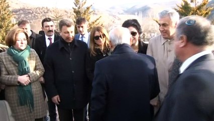 MHP Lideri Bahçeli, Ülkücü Şehitler Anıtını ziyaret etti