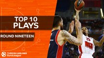 Top 10 Plays  - Turkish Airlines EuroLeague Regular Season Round 19